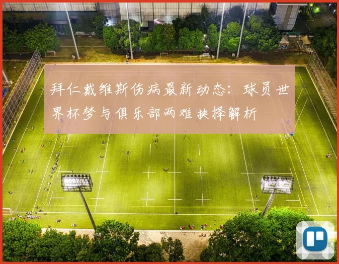拜仁戴维斯伤病最新动态：球员世界杯梦与俱乐部两难抉择解析