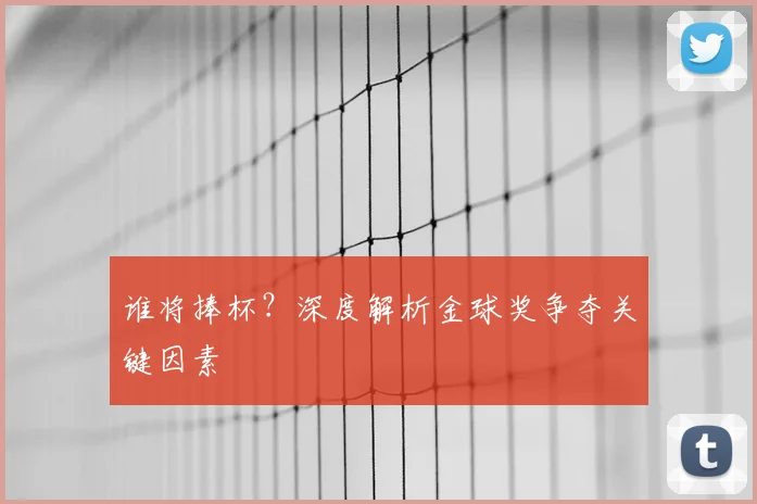 谁将捧杯？深度解析金球奖争夺关键因素