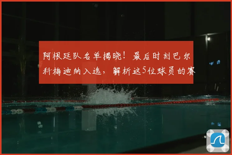阿根廷队名单揭晓!最后时刻巴尔科梅迪纳入选,解析这5位球员的赛场亮点